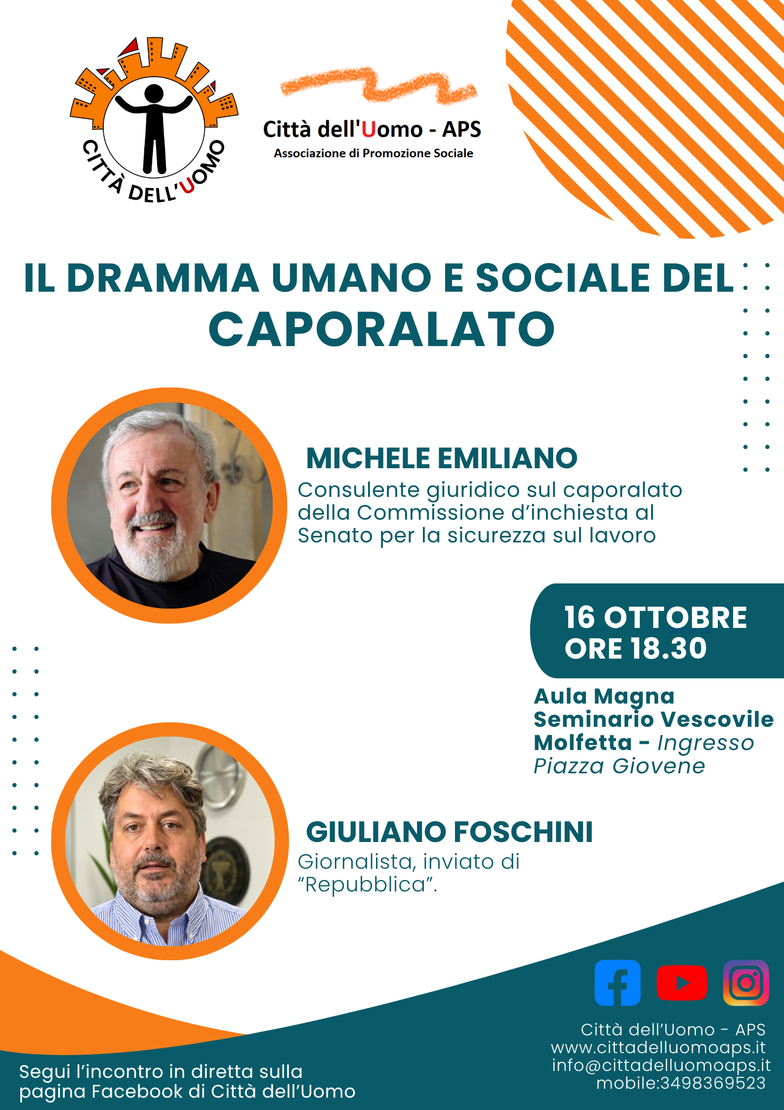 Il dramma umano e sociale del caporalato